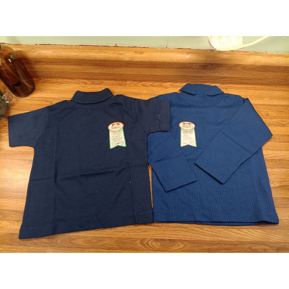 Vintage Healthtex Blue Shirts Lot Size 4T